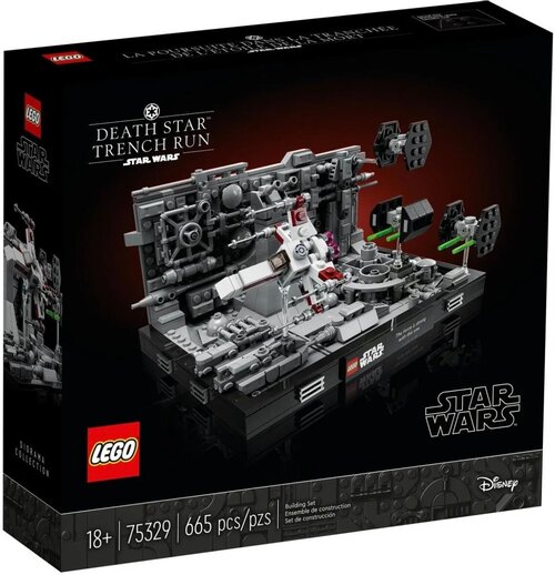 LEGO Star Wars 75329 Диорама «Пролет над Звездой Смерти»