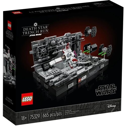 LEGO Star Wars 75329 Диорама «Пролет над Звездой Смерти»