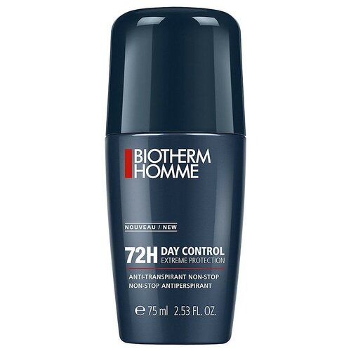 Biotherm Антиперспирант-ролик 72H Day Control Extreme Protection, 75 мл, 100 г дезодорант стик для мужчин biotherm day control 48 h 50 мл