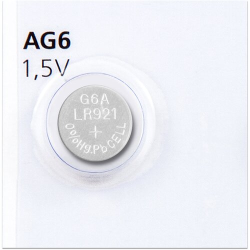 Батарейка AG6 (LR69, 370, 371, 920, 921) 1.5V SmartBuy Blister, 1 шт.