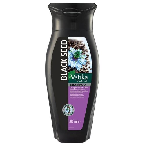 Vatika шампунь Black Seed Strong & Shine, 200 мл шампунь для волос dabur vatika black seed сила и блеск 400 мл