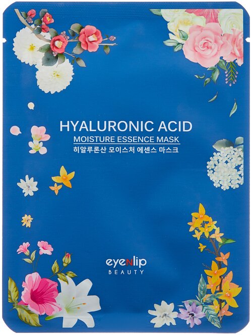 Eyenlip Moisture Essence Mask Hyaluronic Acid тканевая маска с гиалуроновой кислотой, 25 г, 25 мл