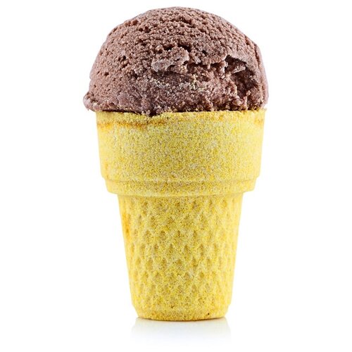Мыловаров Бомбочка для ванны Шоколадное мороженое, без коробки, 180 г