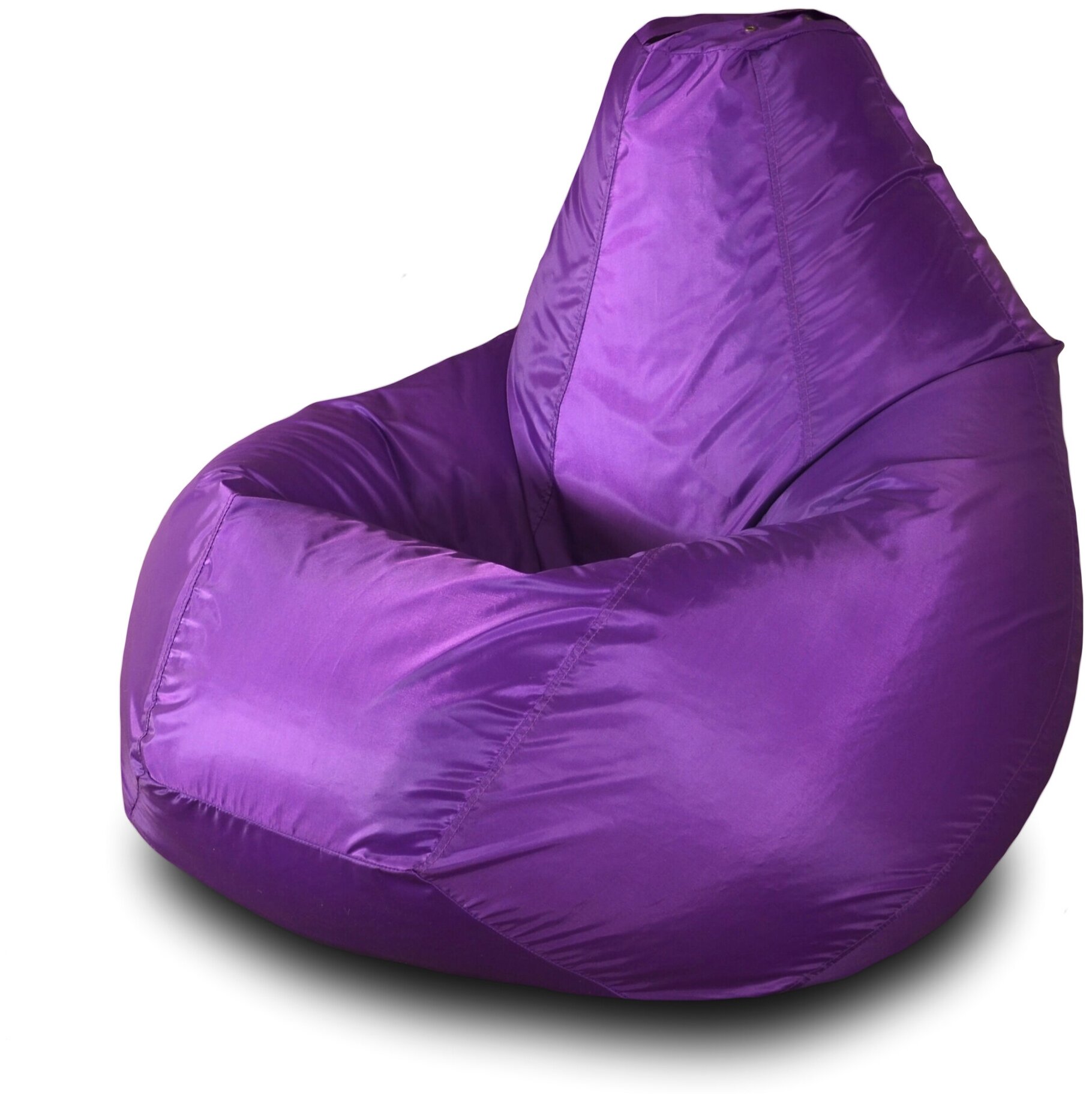 Кресло-мешок Груша Пазитифчик фиолетовый (оксфорд) 145х100 см