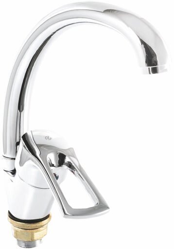 фото Смеситель Кухня SANTREK AQUA-610 "MODERN" MAXI шар. d-40 на гайке SB08