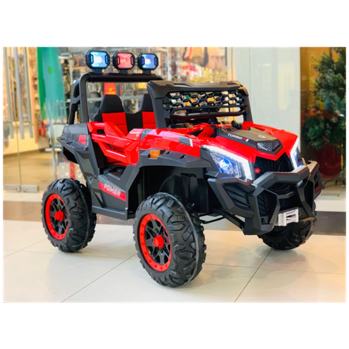 Электромобиль детский багги HSD-800 красный/черный полноприводный 4WD