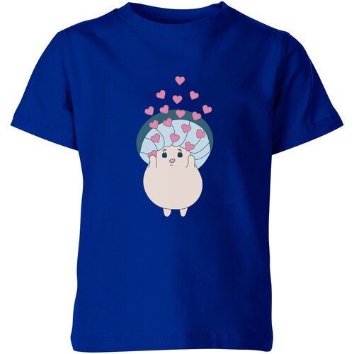 Футболка Us Basic, размер 6, синий мужская футболка милый грибочек с сердечками mushroom s синий