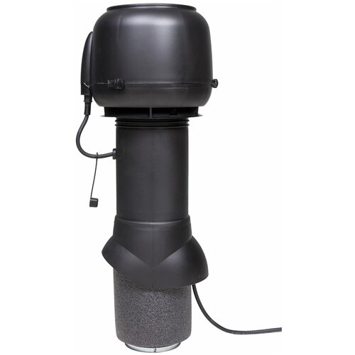 Кровельный вентилятор Vilpe E120P/125/500 мм Черный