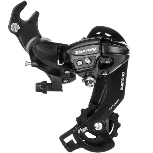 фото Переключатель скоростей задний, shimano rd-ty300, серия tourney, 6-7 скоростей, крепление на ось, черный