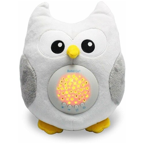 Игрушка для сна Cry Activated Sensor Toys Owl White Noise Sound Machine, Night Light для малышей