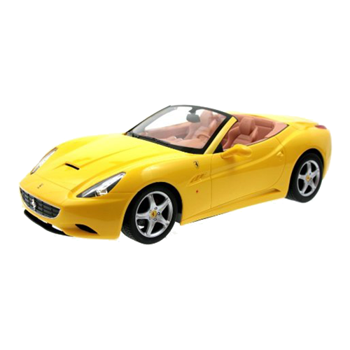 Легковой автомобиль Rastar Ferrari California (47200), 1:12, 38 см, желтый легковой автомобиль rastar ferrari laferrari 50100 1 14 34 см желтый