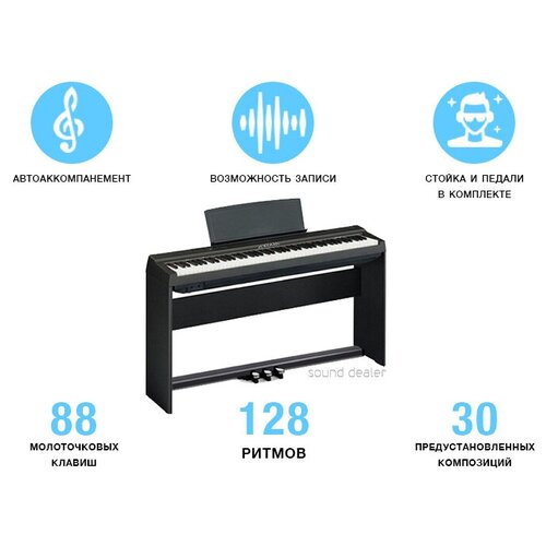 Цифровое пианино Antares D-300 (Черный)