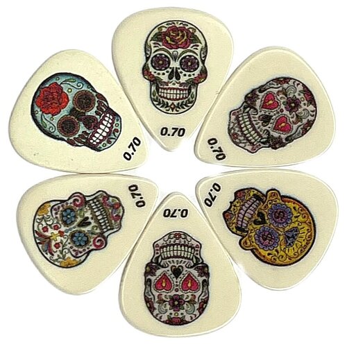 Набор медиаторов GALLI STRINGS G37S.07 (6 шт)