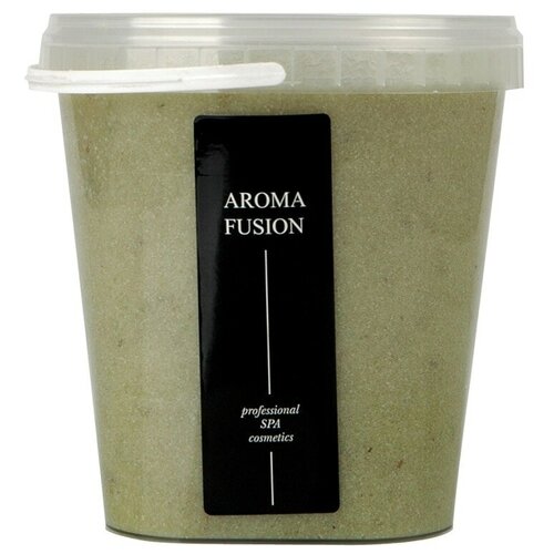 Aroma Fusion Соляной скраб для тела Водорослиморской, 1000 мл, 1000 г