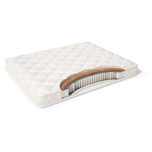 фото Матрас materlux toskana, 120x195 см, пружинный, белый