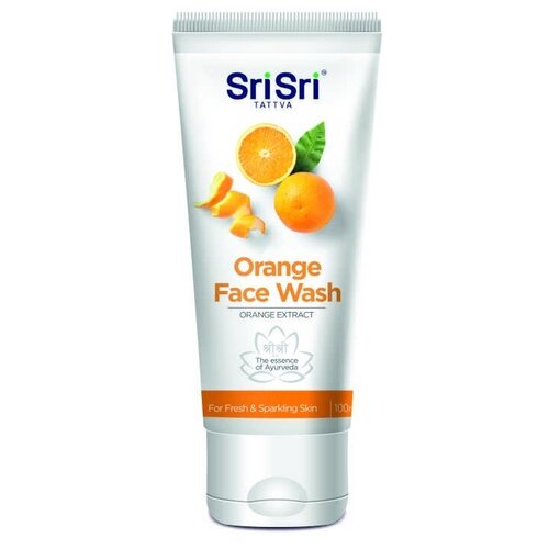 Средство для умывания Sri Sri Tattva с апельсином/Orange Face Wash - 100ml sri sri tattva молочко для