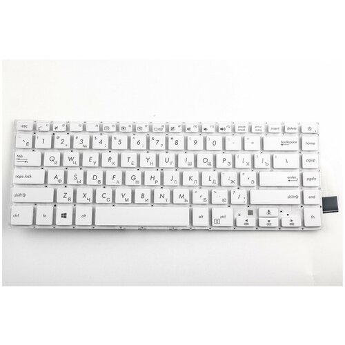 Клавиатура для Asus X505ZA Белая Pn NSK-UX0SQ 6KNAN0M00A 1859₽
