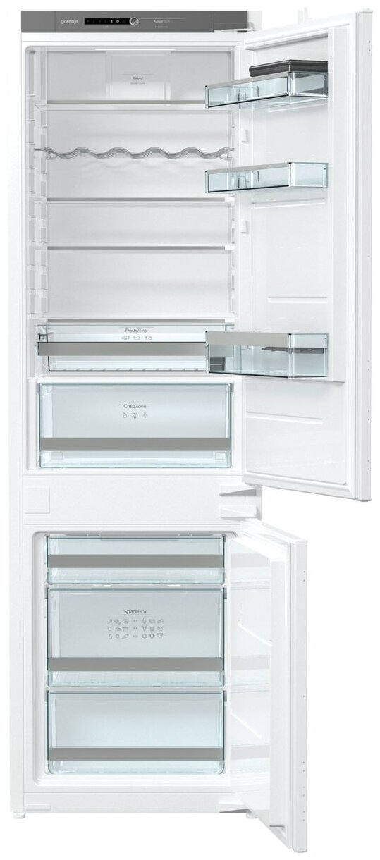 Встраиваемый холодильник комби Gorenje - фото №1