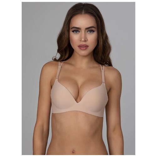 фото Бюстгальтер luce del sole , размер 70b (2b), бежевый