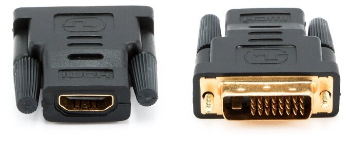 Переходник DVI 25-m — HDMI-f папа-мама