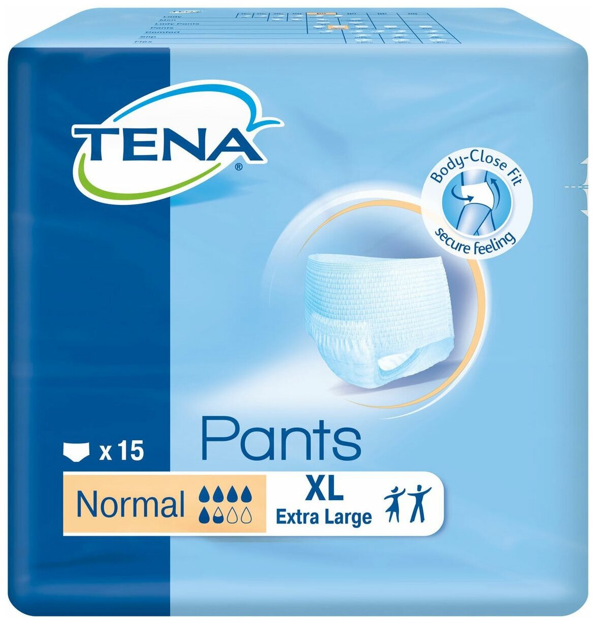 Трусы-подгузники для взрослых Tena Pants Normall Large, 10 шт. - фото №8