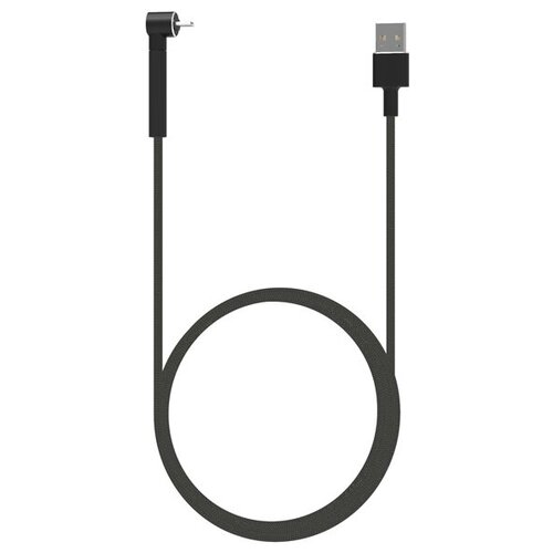 Кабель Ritmix USB - microUSB Gaming (RCC-413), 1 м, 1 шт., black кабель ritmix rcc 130 черный usb 2 0 usb type c 1 м 1 100