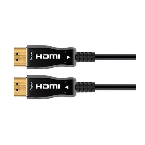 Гибридный армированный кабель HDMI QteX HFOC-100A-30 30.0m