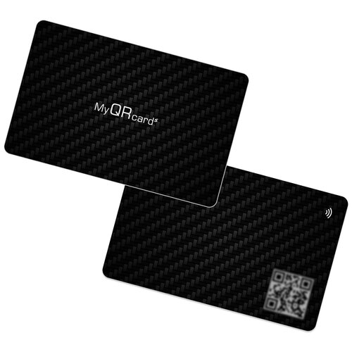 Умная электронная визитка на NFC-карте с бесплатной виртуальной картой в приложении 187000₽