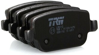 Дисковые тормозные колодки задние TRW GDB1732 для Volvo, Ford (4 шт.)