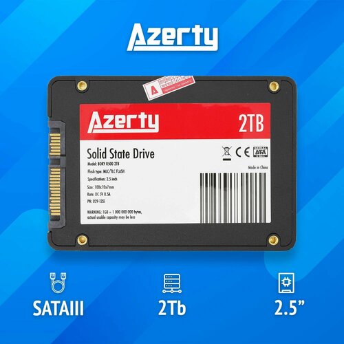 2 Тб Внутренний SSD диск Azerty Bory R500 2TB