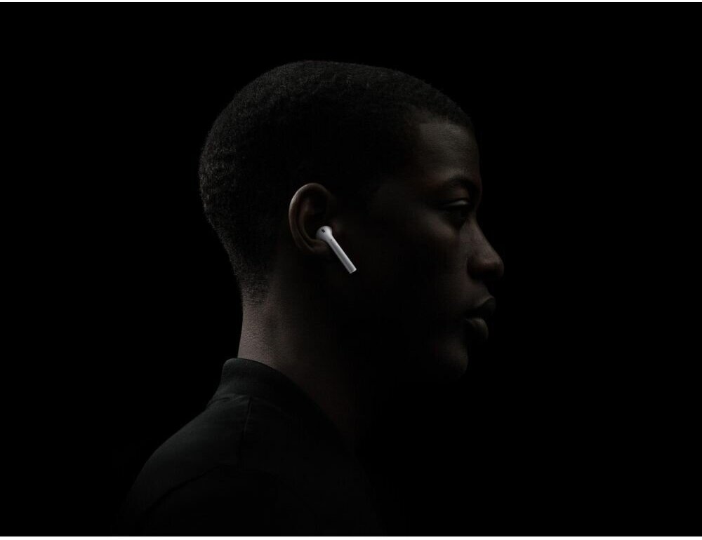 Беспроводные наушники Apple AirPods 2 с зарядным футляром MV7N2