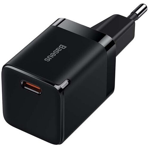 Сетевое зарядное устройство BASEUS GaN3, USB-C 30W, Чёрный, CCGN010102