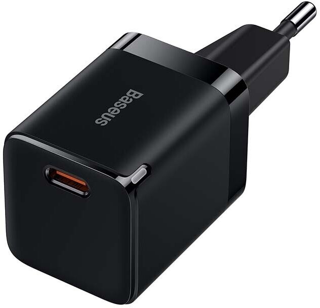 Сетевая зарядка Baseus GaN3 QC PD USB-C 30W черный