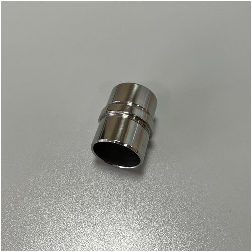 Прямой соединитель натеко для труб/перил из нержавеющей стали, диаметр 38.1 мм (1 шт.)