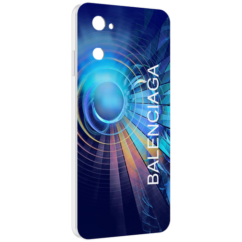 Чехол MyPads Баленсиага-абстракция для UleFone Note 12 / Note 12P задняя-панель-накладка-бампер