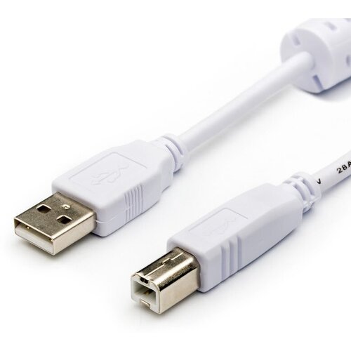 Кабель USB 2.0 Тип A - B Atcom AT8099 USB Cable 3.0m кабель usb 2 0 a b 3 0 м atcom at8099