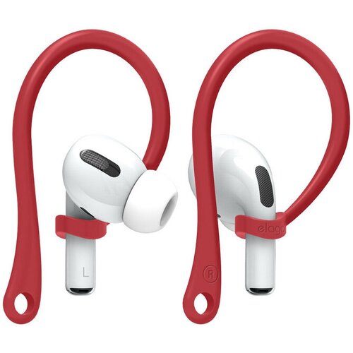 Крепления Elago EarHook для AirPods (все модели) Красные (Red)