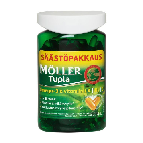 Витамины Омега-3 Moller Tupla 160 шт (капсулы)