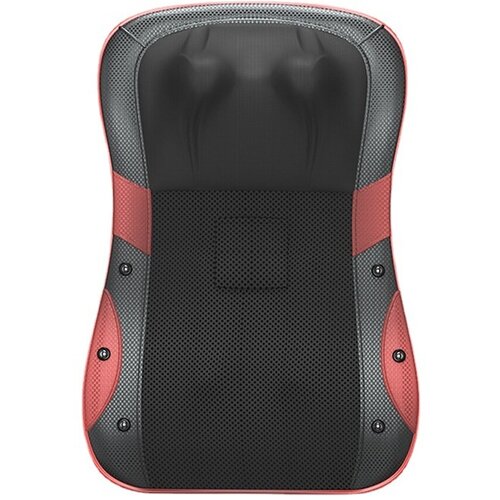 Массажная подушка для спины и шеи KZ0562 электрическая, с двойным приводом, 22 ролика, с ИК прогревом, магнитотерапией и ароматерапией, 12/220В