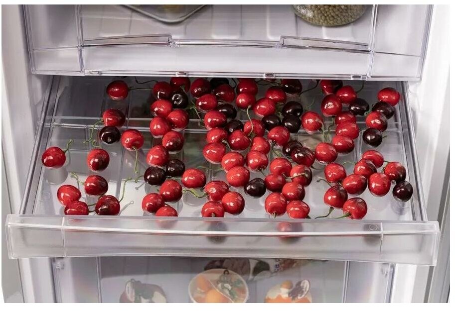 Холодильник NORDFROST NRB 151 I двухкамерный, 285 л объем, 172 см высота, серебристый металлик - фотография № 10