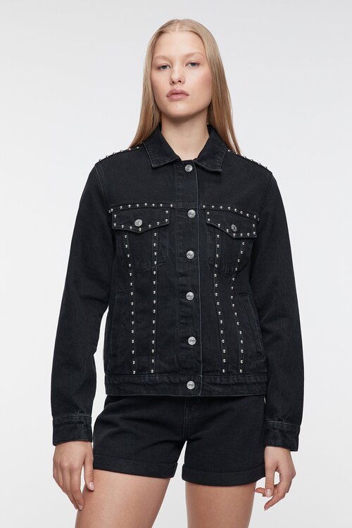 Куртка-рубашка  Befree, размер XS, черный