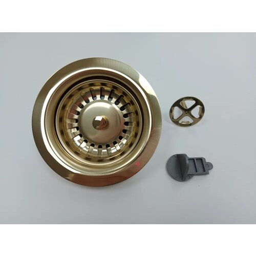 Комплект фурнитуры для выпуска большого Longran SB103 золото на кухонную мойку