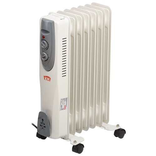 Обогреватель масляный КМ 1500 Вт 7 секций с сушилкой 335300₽