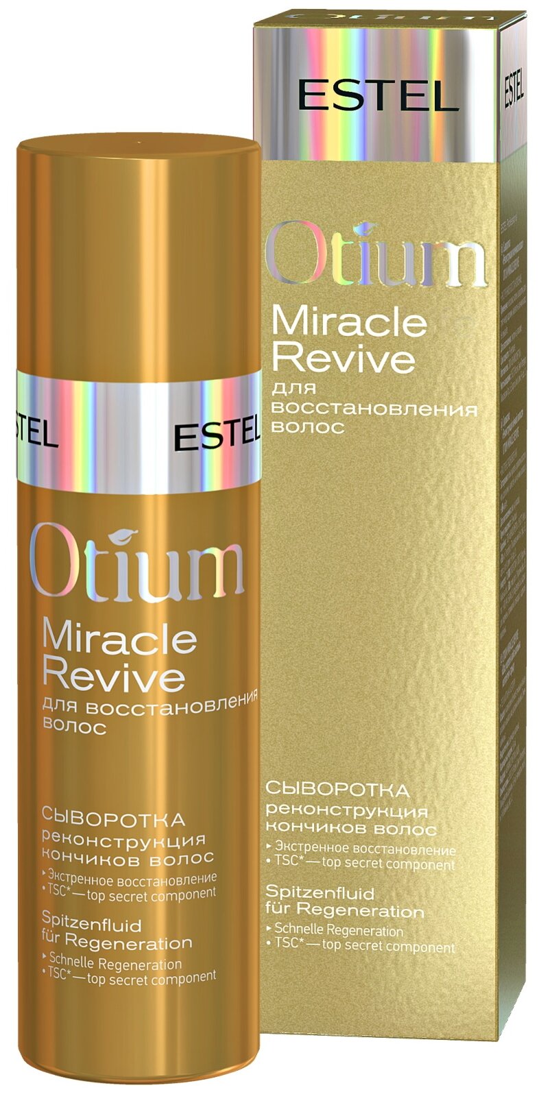 Estel Professional Сыворотка "Реконструкция кончиков волос" OTIUM MIRACLE REVIVE, 100 мл