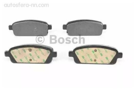 BOSCH 0986494435 Колодки тормозные дисковые задние Premium 1