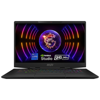 17.3" ноутбук MSI A13VH Stealth 17 Studio A13VH-057RU 9S7-17P211-057 [3840х2160] i9 13900H 32gb DDR5 1 Tb SSD NVMe NV GeForce RTX 4080 Win11 Home