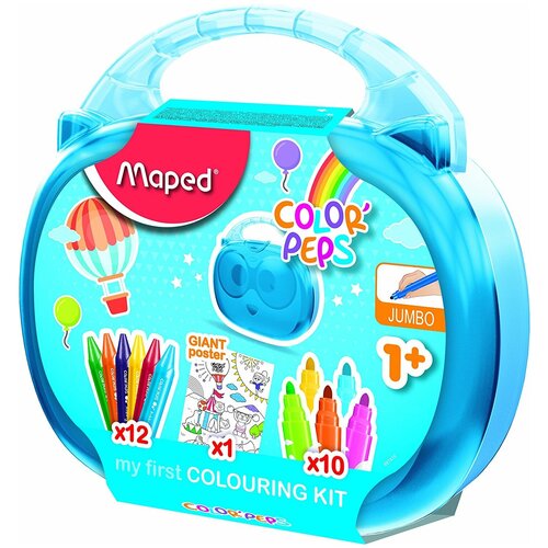 фото Maped набор для рисования color'peps jumbo (897416) синий