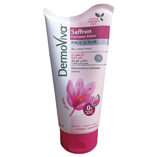 DermoViva скраб для лица Fairness Glow Face Scrub, 150 мл