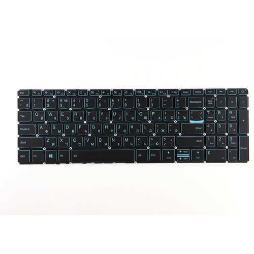 Клавиатура для ноутбука Lenovo 320-15ABR 320-15AST Blue с подсветкой p/n: SN20K93009, 9Z. NDRDSN.10R клавиатура lenovo 330s 15ast 330s 15ikb v330 15isk 330s 15arr 3 15iil05 3 15ada05 s340 15api