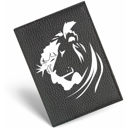 Обложка для паспорта Каждому Своё, серый